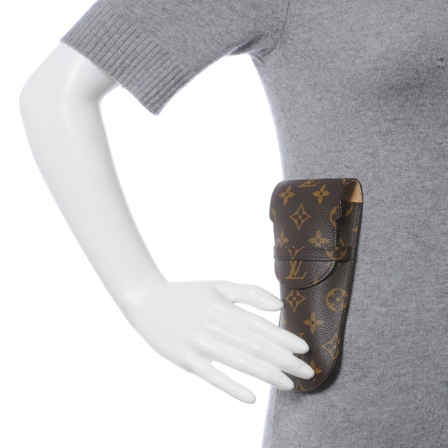 Louis Vuitton Monogram Etui a Lunettes Rabat Eyeglass Case 2 of 7
