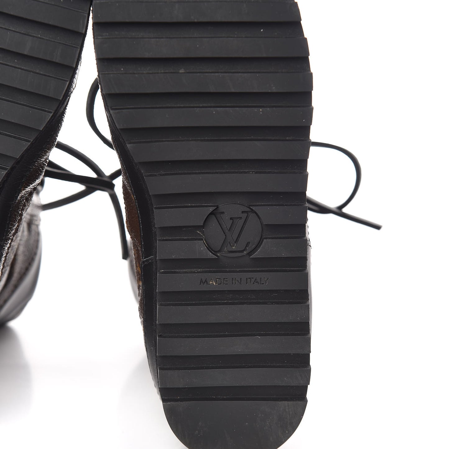 Calfskin Monogram Eldorado Desert Boot 36 Black