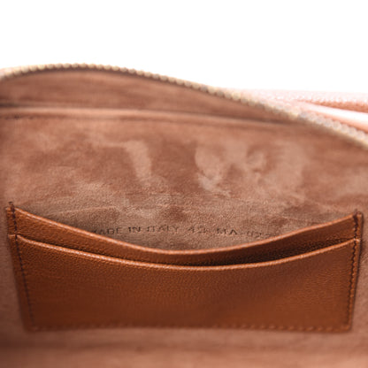 Christian Dior Goatskin Double Saddle Pouch Tan 9 of 10