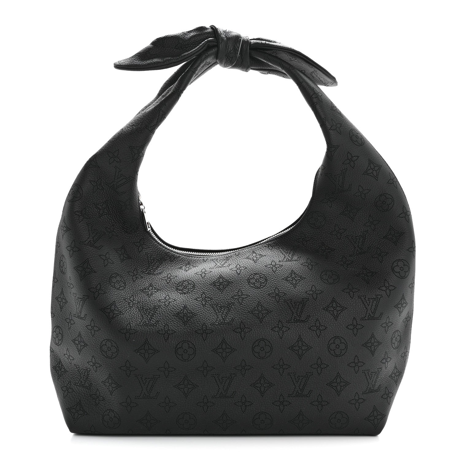 Louis Vuitton Mahina Why Knot MM Black 1 of 9
