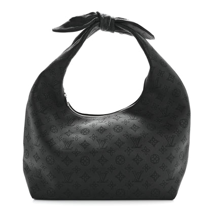 Louis Vuitton Mahina Why Knot MM Black 1 of 9