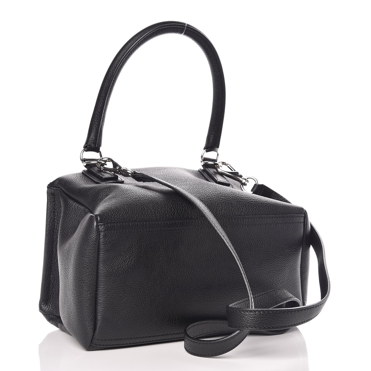 Givenchy Sugar Goatskin Striped Small Pandora Red Black 3 of 12