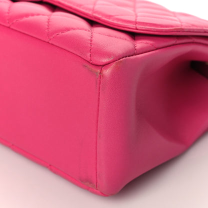 Chanel Lambskin Quilted Medium Mademoiselle Chic Flap Pink 10 of 12