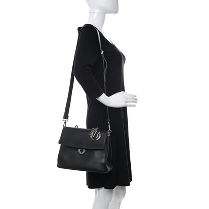Christian Dior Smooth Calfskin Be Dior Flap Black 2 of 13