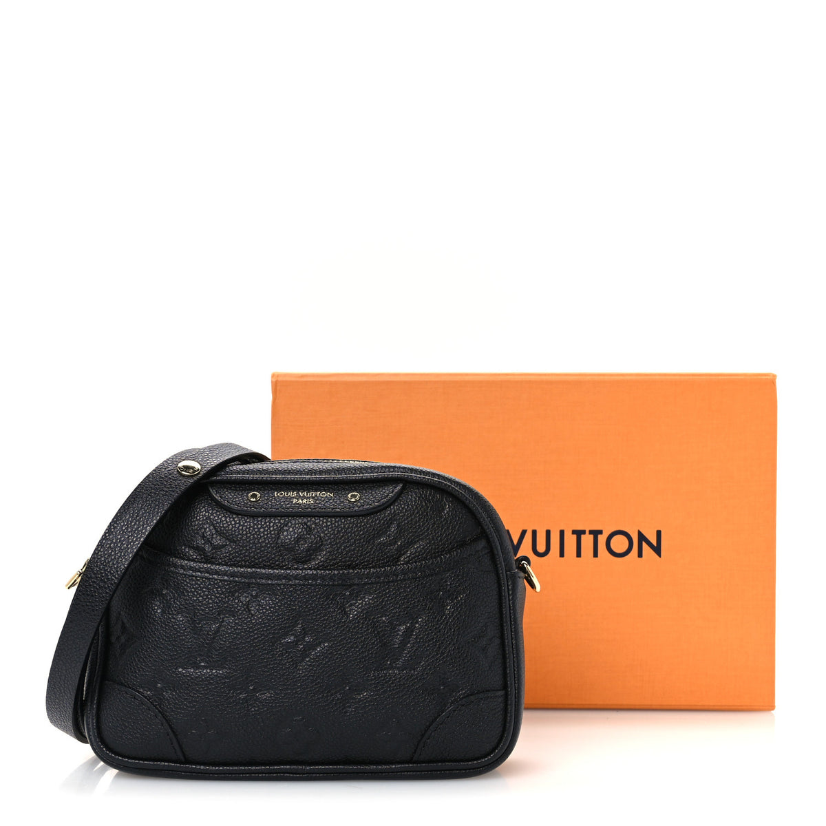Louis Vuitton Empreinte Monogram Tiny Camera Bag Black 10 of 10
