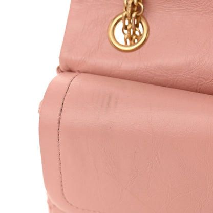 Chanel Aged Calfskin Quilted 2.55 Reissue 225 Flap Pink 11 of 12