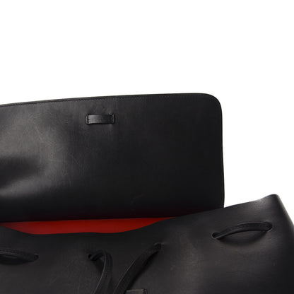 Mansur Gavriel Calfskin Lady Bag Black Flamma 6 of 11