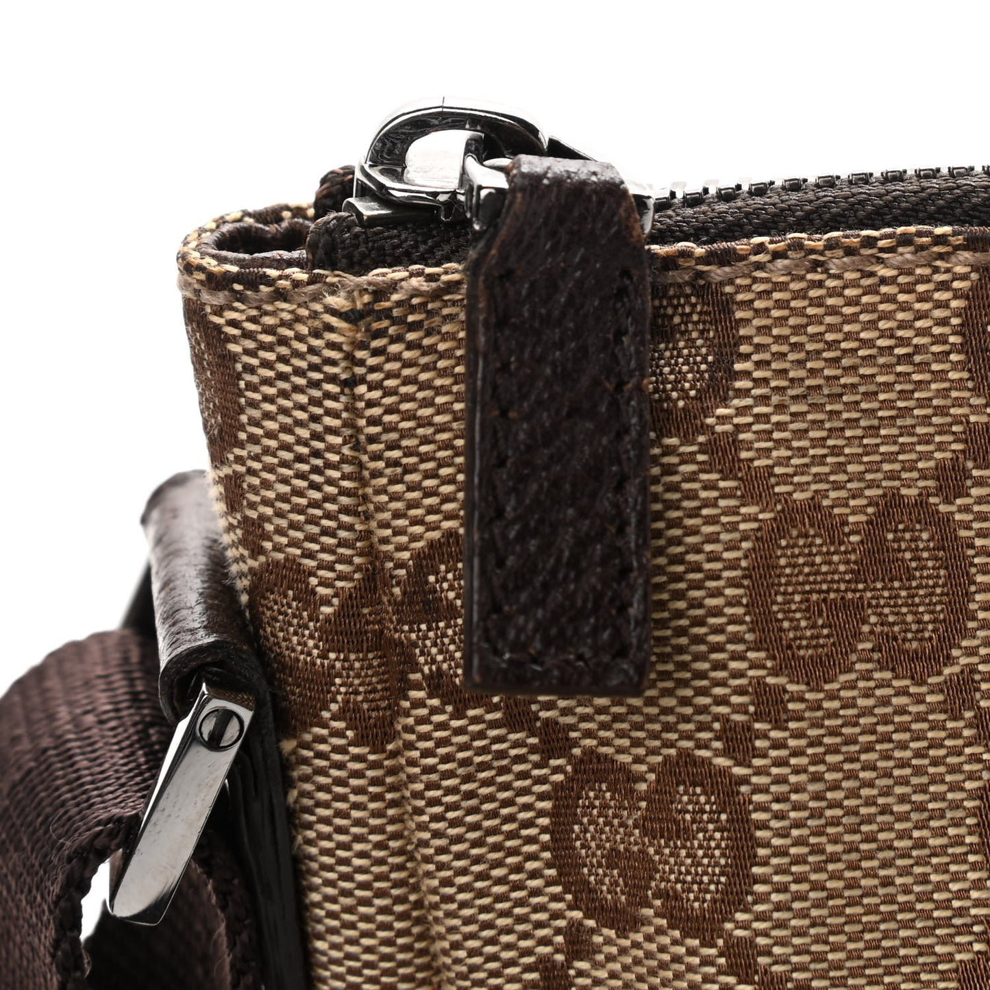 Monogram Joy Messenger Bag Dark Brown