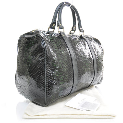 Gucci Python Medium Joy Boston Green 2 of 7