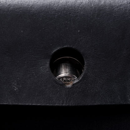 Hermes Toile Vache Calfskin Herbag 39 MM Black 15 of 33