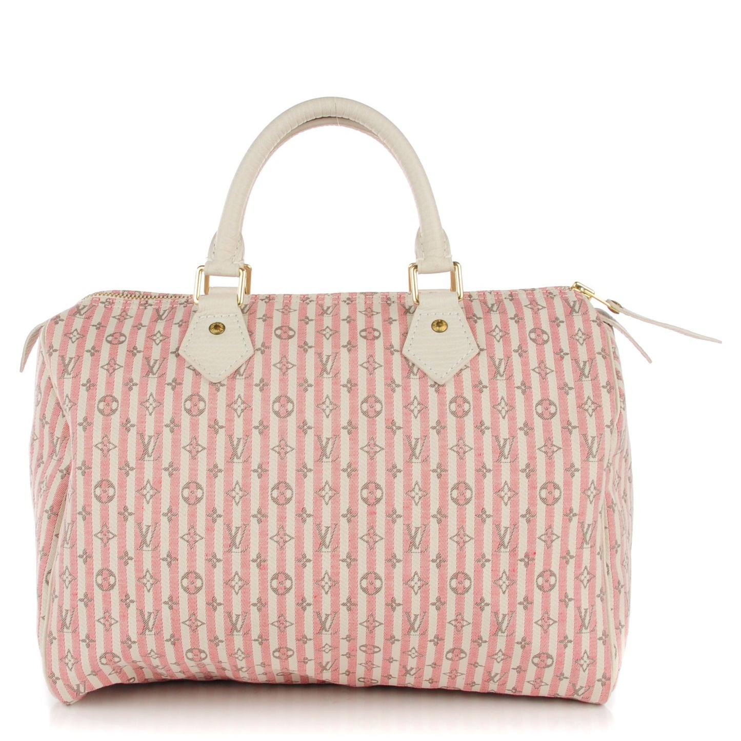 Mini Lin Croisette Speedy 30 Rouge