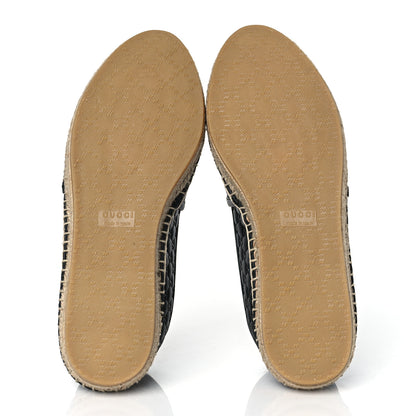 Gucci Microguccissima Signature Espadrilles 35 Black 5 of 9