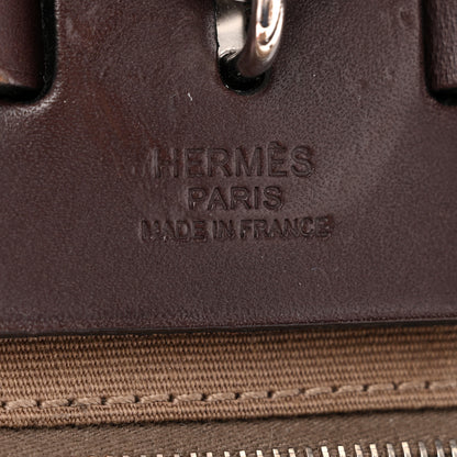Hermes Vache Hunter Toile Herbag Zip 31 PM Etoupe Ebene 7 of 16