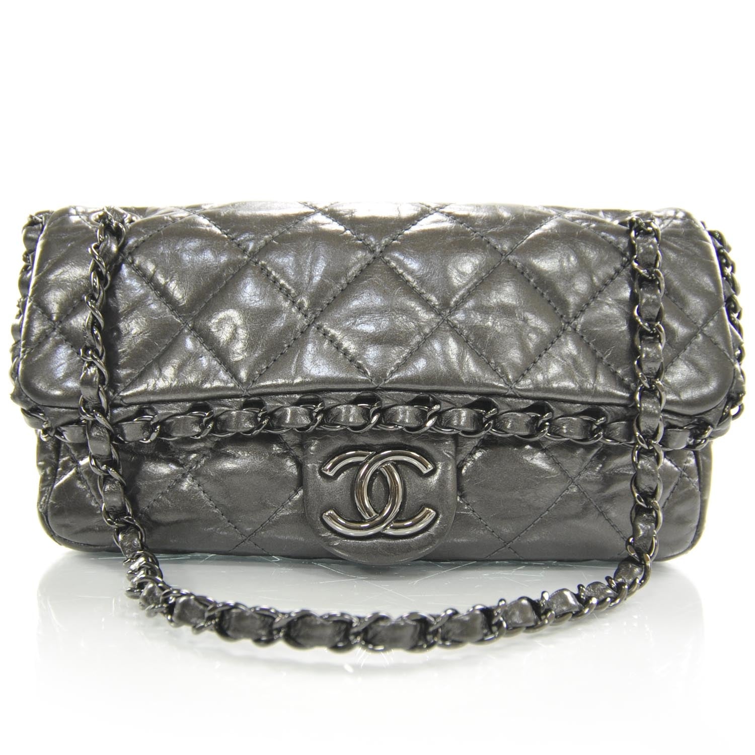 Chanel Leather Chain Me Medium Flap 1 of 9