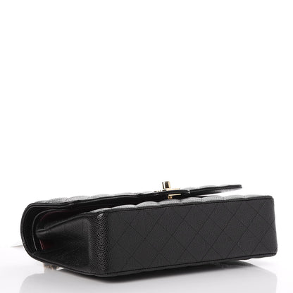 Chanel Caviar Quilted Medium Double Flap Black 5 of 9
