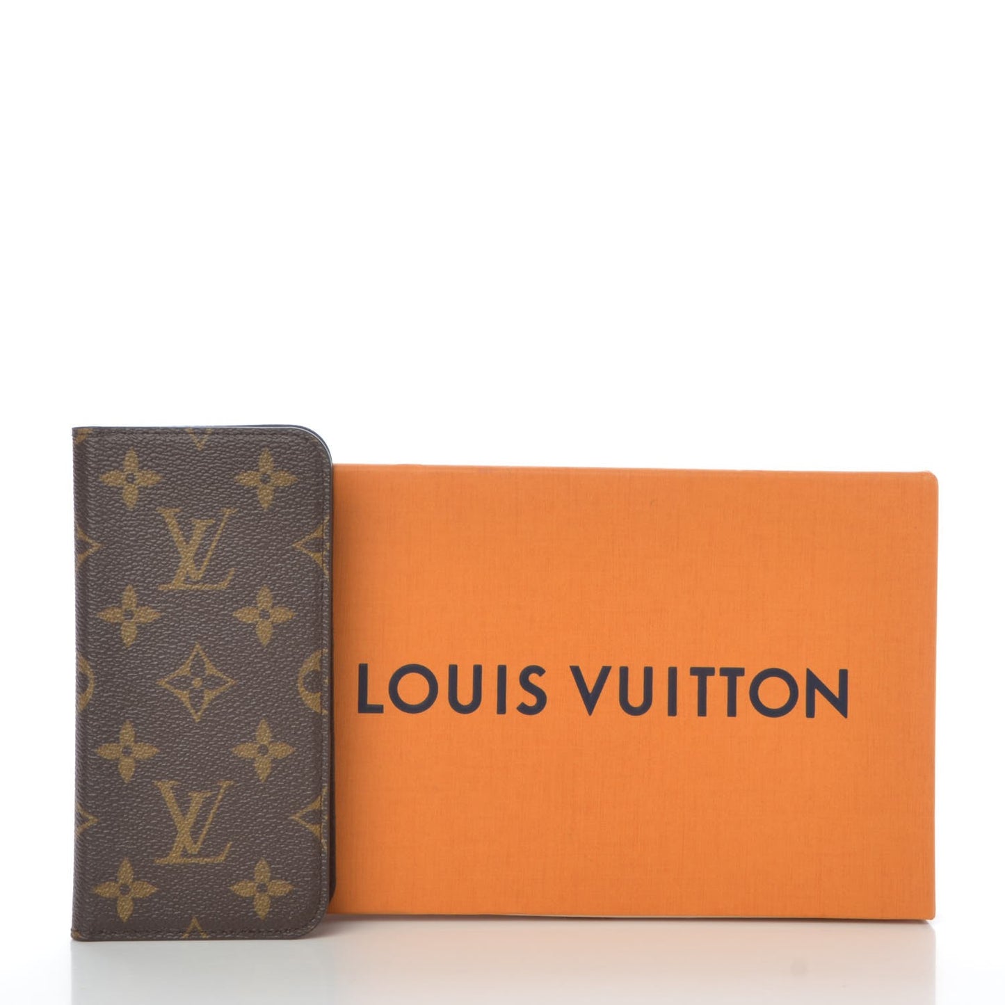 Monogram iPhone X Folio Case