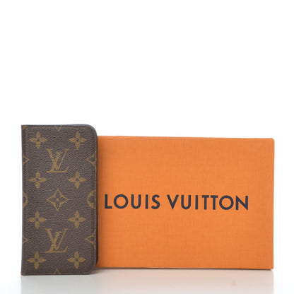 Louis Vuitton Monogram iPhone X Folio Case 7 of 7