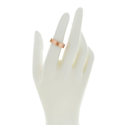 Cartier 18K Pink Gold Sapphire Garnet Amethyst 5.5mm LOVE Ring 51 5.75 2 of 4