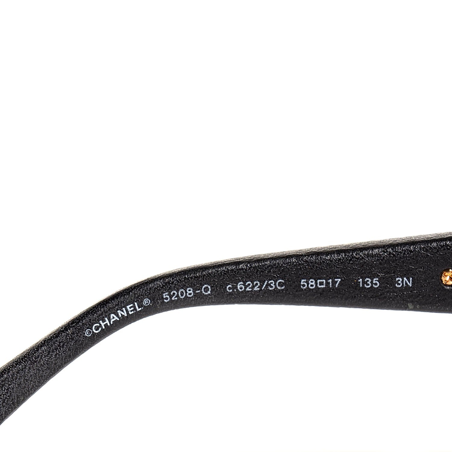 Chanel Chain Sunglasses 5208-Q Black 5 of 7