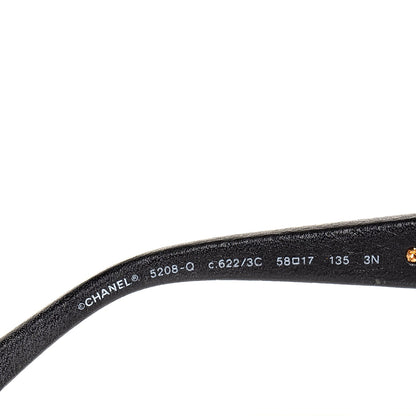 Chanel Chain Sunglasses 5208-Q Black 5 of 7