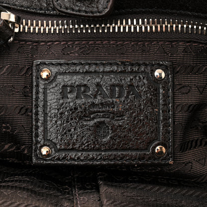 Prada Cervo Lux Chain Shoulder Bag Ebano 6 of 11