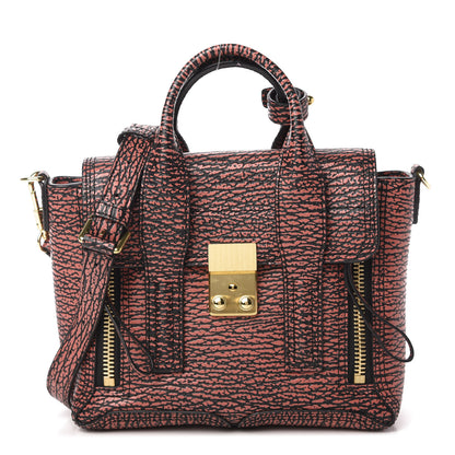 3.1 Phillip Lim Textured Calfskin Mini Pashli Satchel 1 of 9