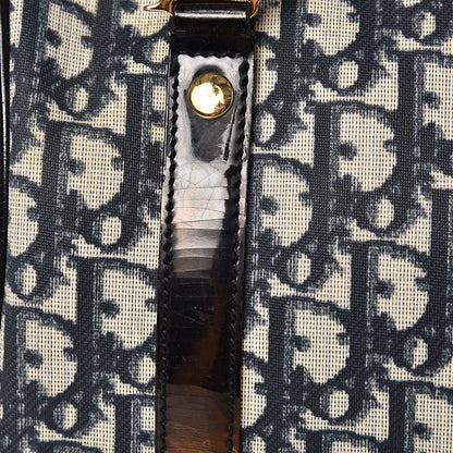 Christian Dior Monogram Boston Navy Blue 9 of 12
