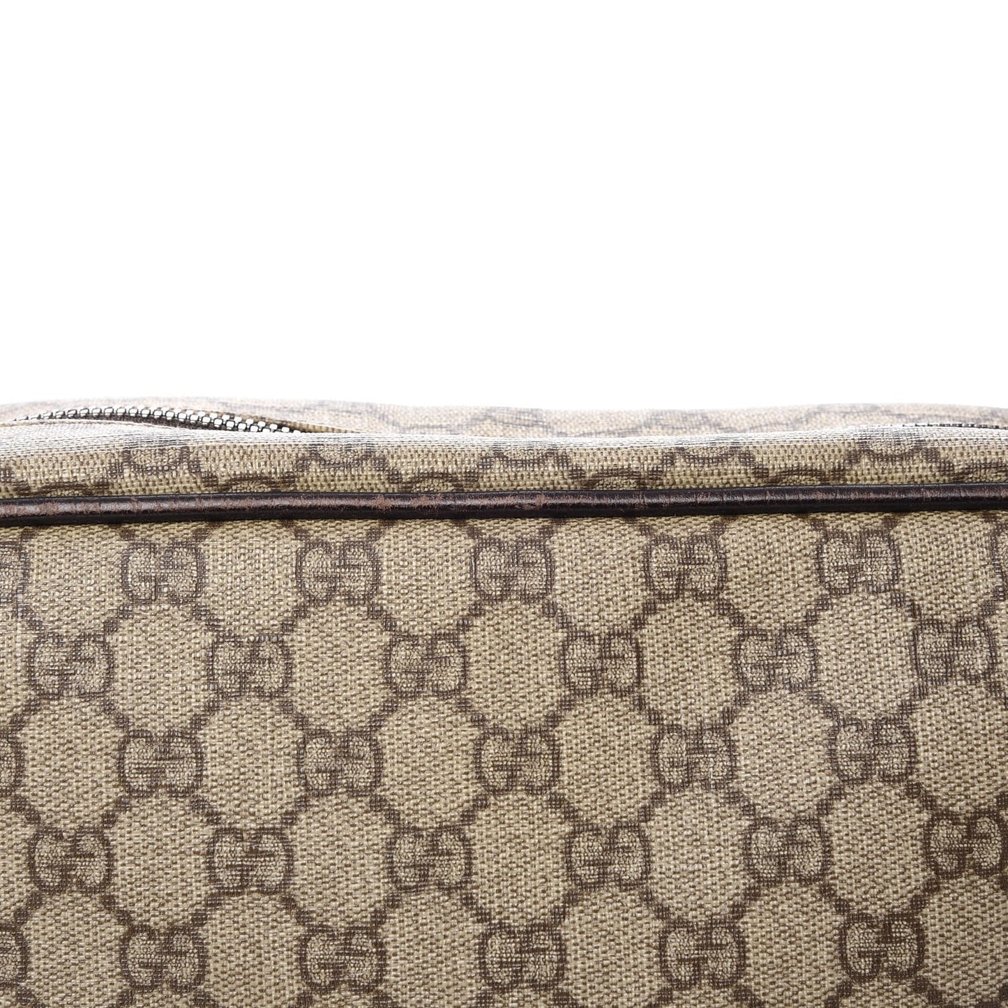 GG Plus Monogram Camera Bag Dark Brown
