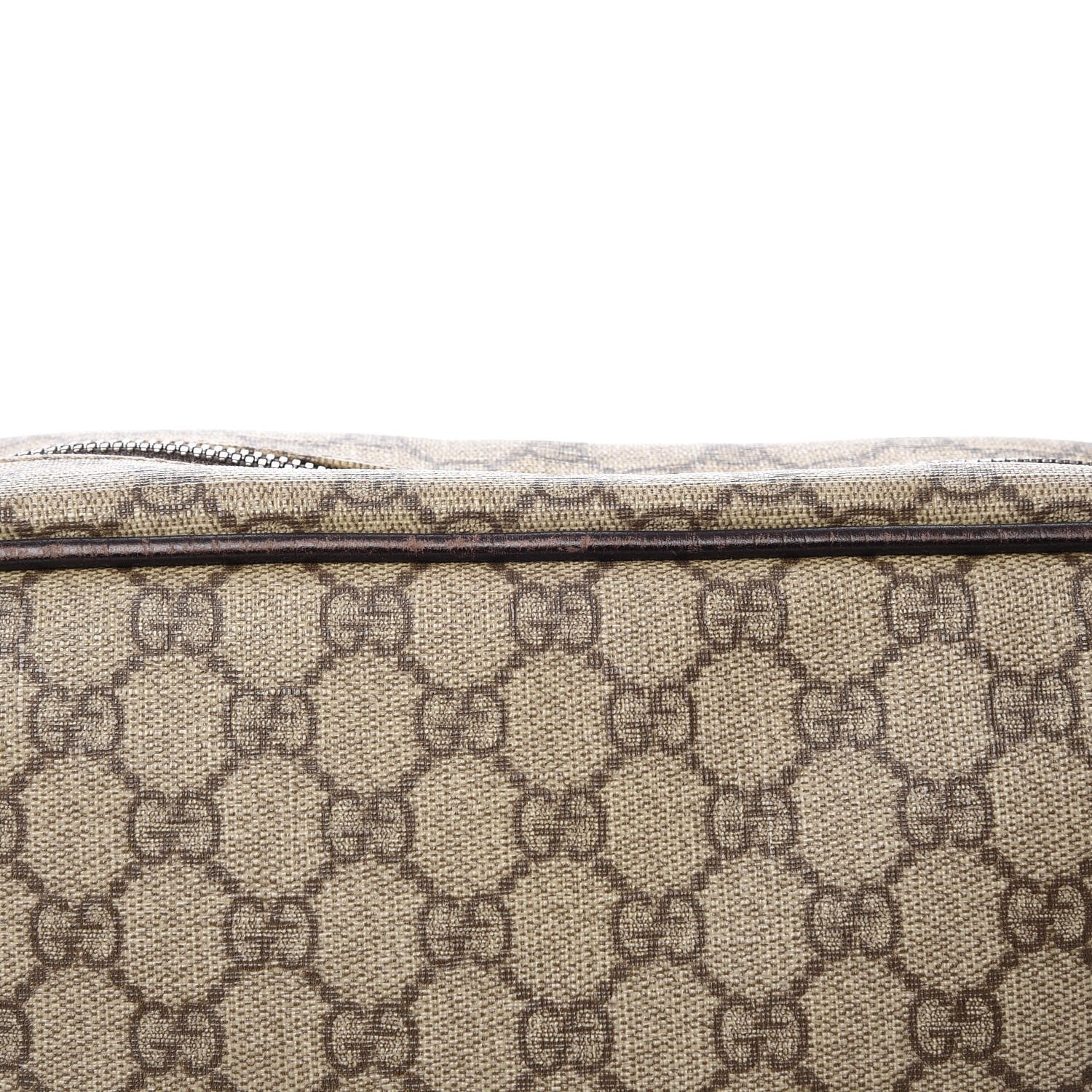 Gucci GG Plus Monogram Camera Bag Dark Brown 15 of 22
