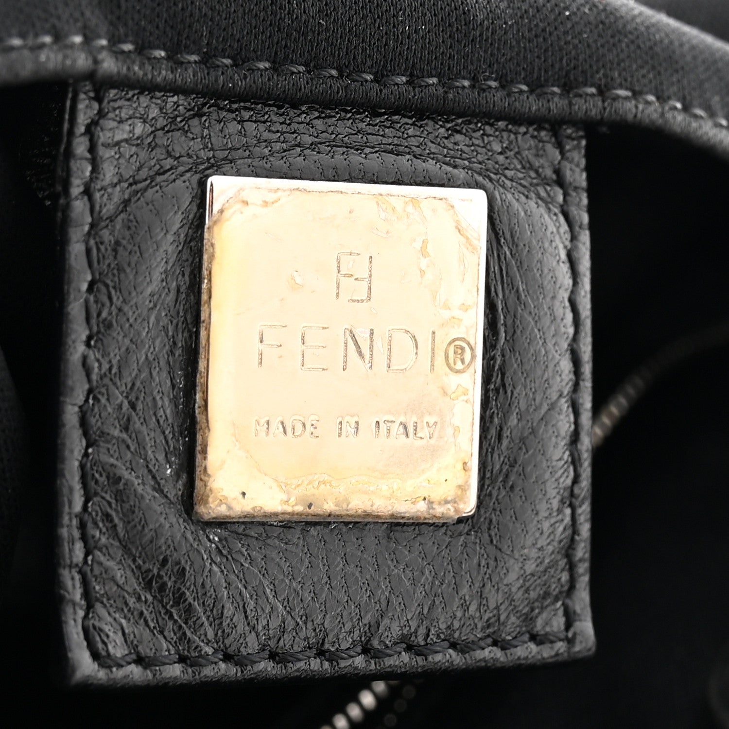 Fendi Neoprene Hobo Black 6 of 10