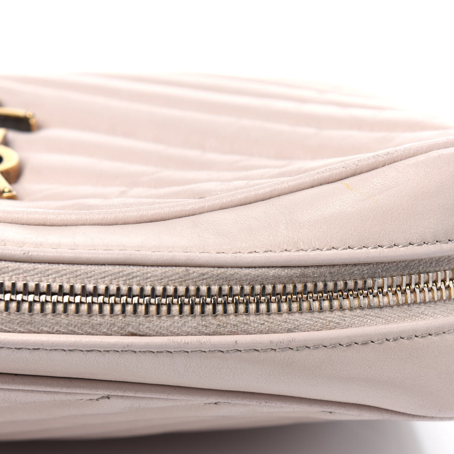 Calfskin Matelasse Monogram Lou Camera Bag Washed Light Pink