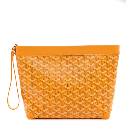 Goyard Goyardine Conti Pouch Yellow 1 of 8