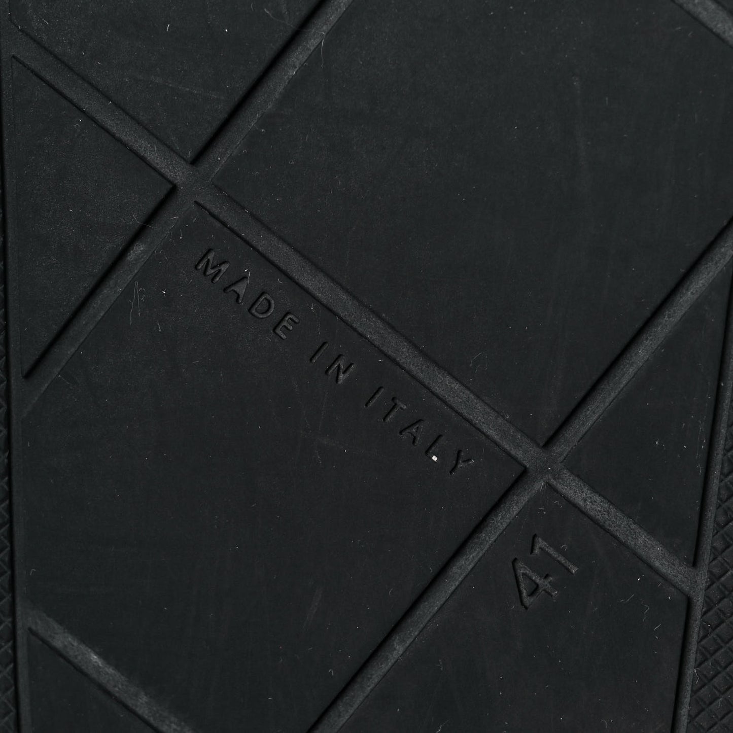 Rubber The Slider Sandals 41 Black