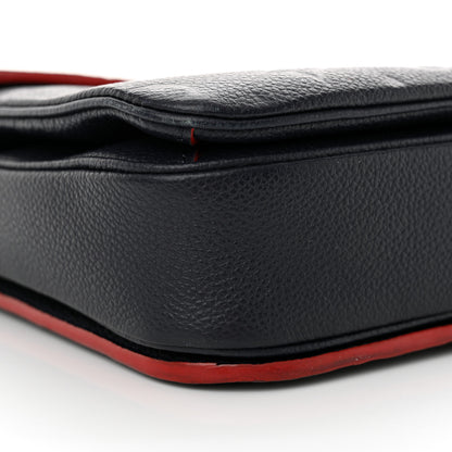 Louis Vuitton Empreinte Pochette Metis Marine Rouge 9 of 16