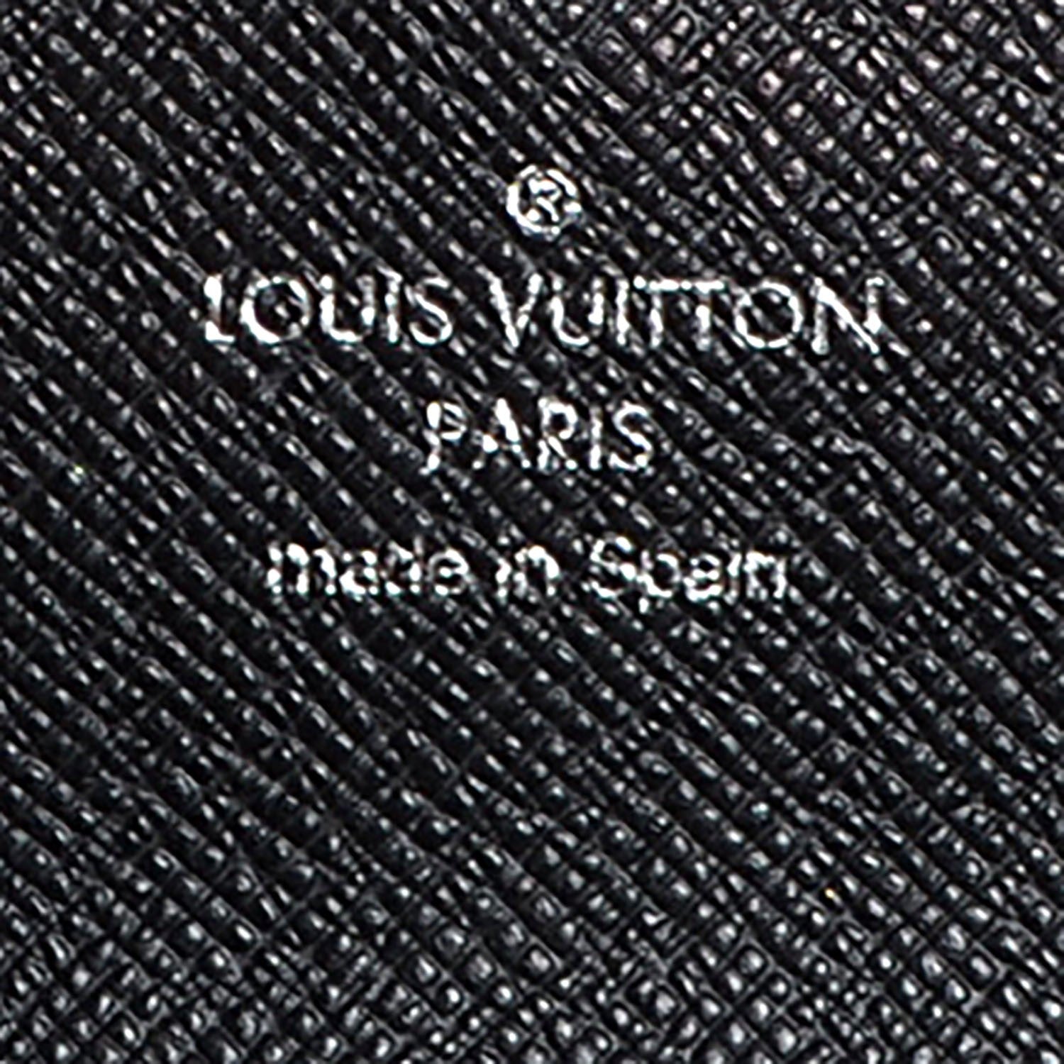Louis Vuitton Epi Sarah Wallet Black 6 of 7