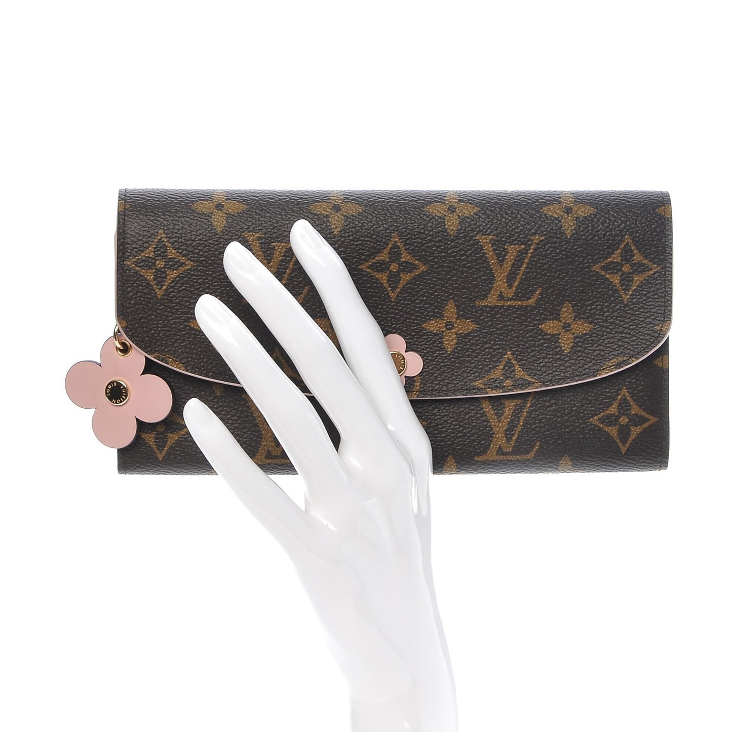 Monogram Bloom Flower Emilie Wallet