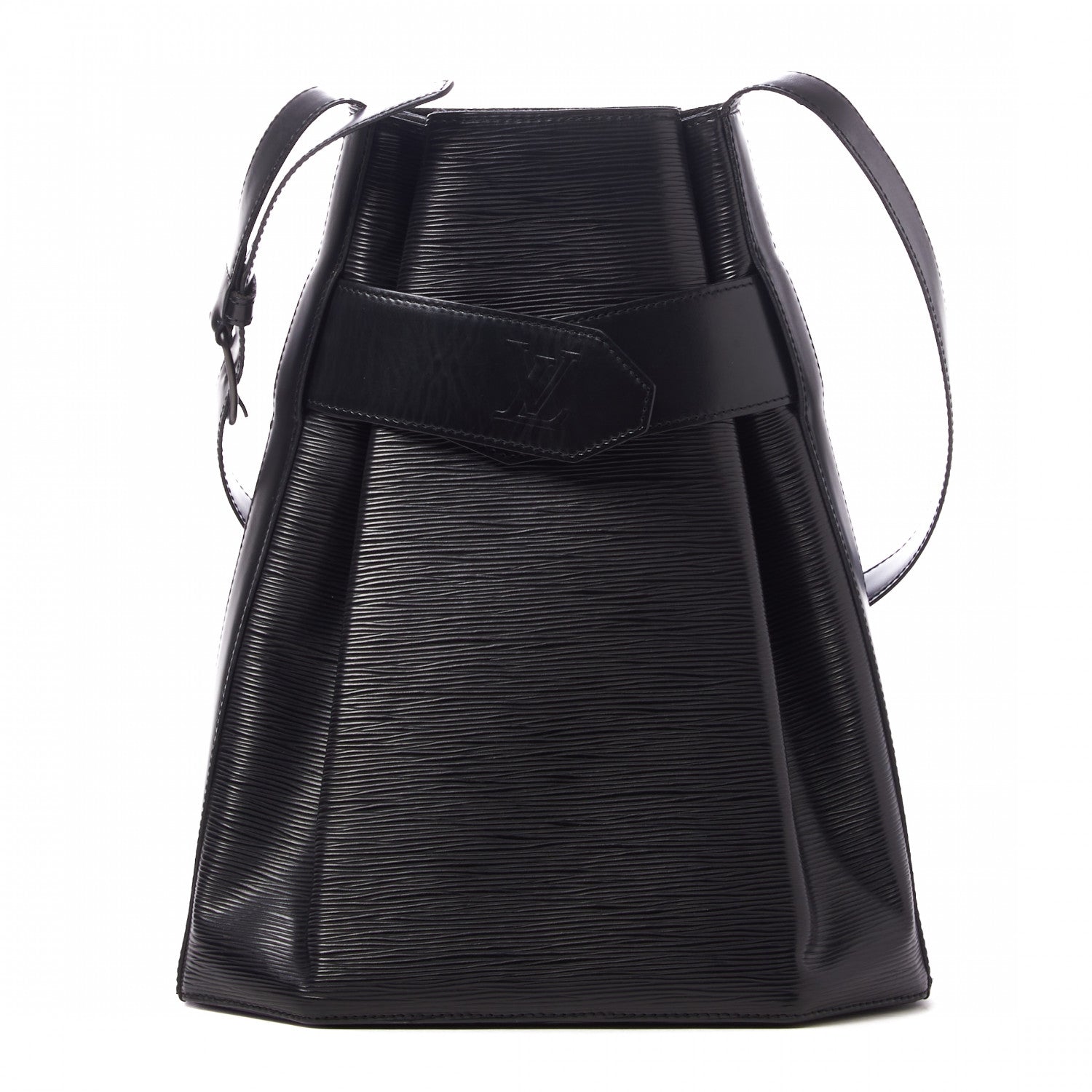 Louis Vuitton Epi Sac D'Epaule GM Black 2 of 8