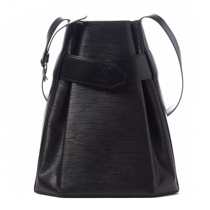 Louis Vuitton Epi Sac D'Epaule GM Black 2 of 8