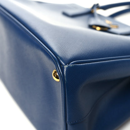 Prada Saffiano Medium Galleria Double Zip Tote Baltico 11 of 15
