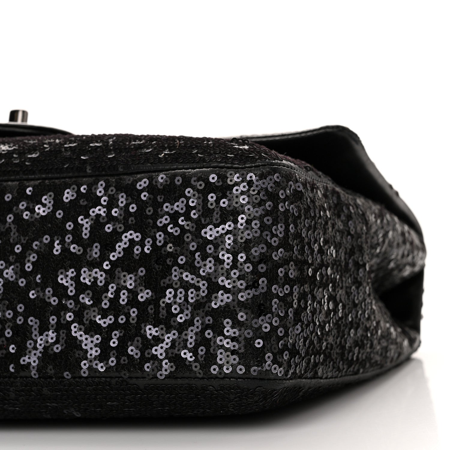 Chanel Sequin Lambskin Medium Moonlight on Water Flap Black 10 of 10