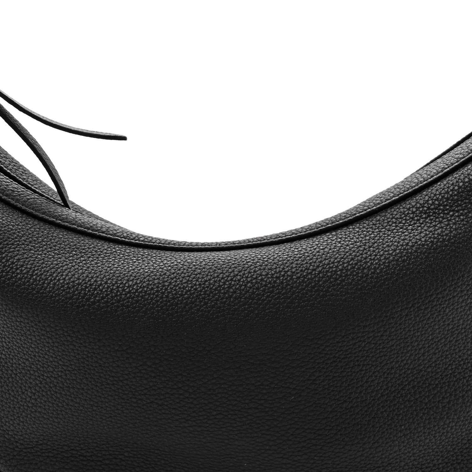 Khaite Pebbled Calfskin Augustina Hobo Black 7 of 9