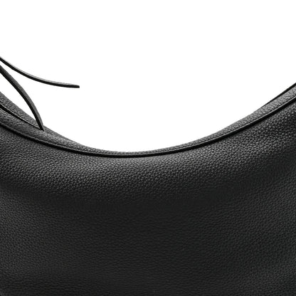 Khaite Pebbled Calfskin Augustina Hobo Black 7 of 9