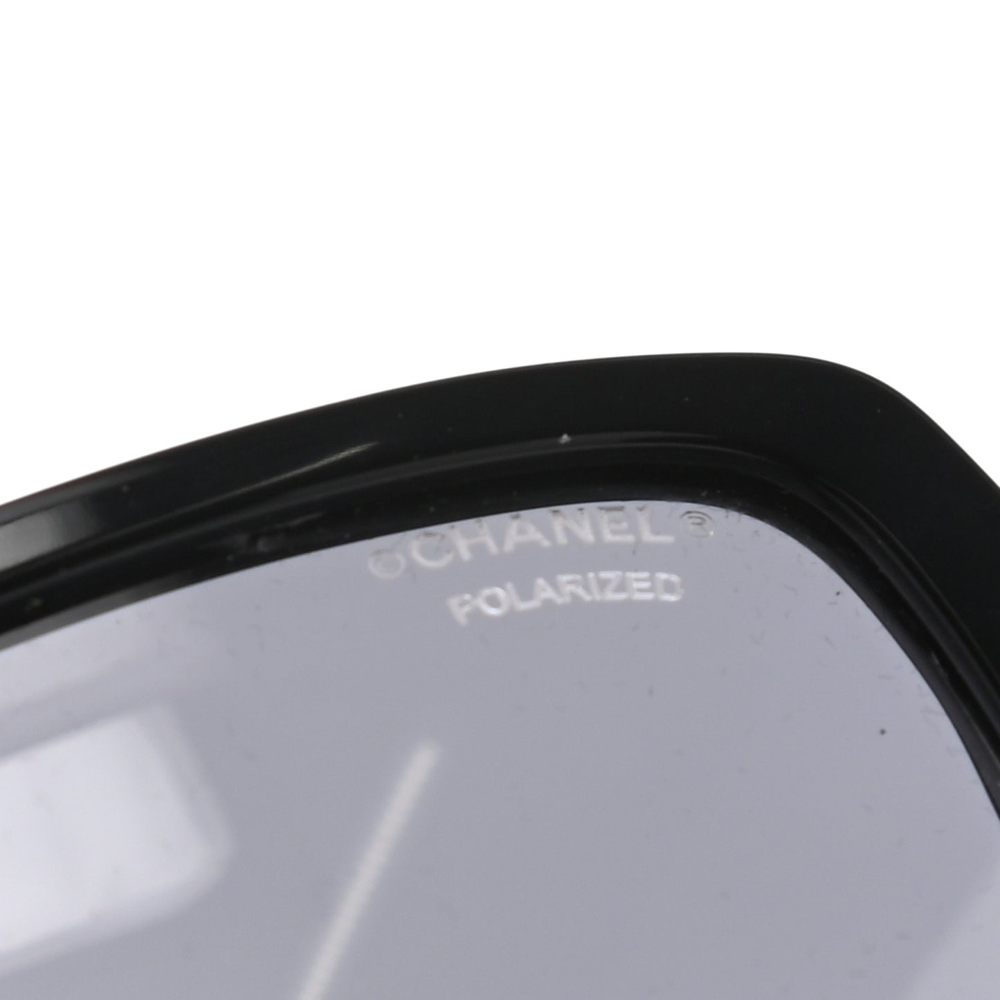 Acetate Polarized Square Sunglasses 5408 Black