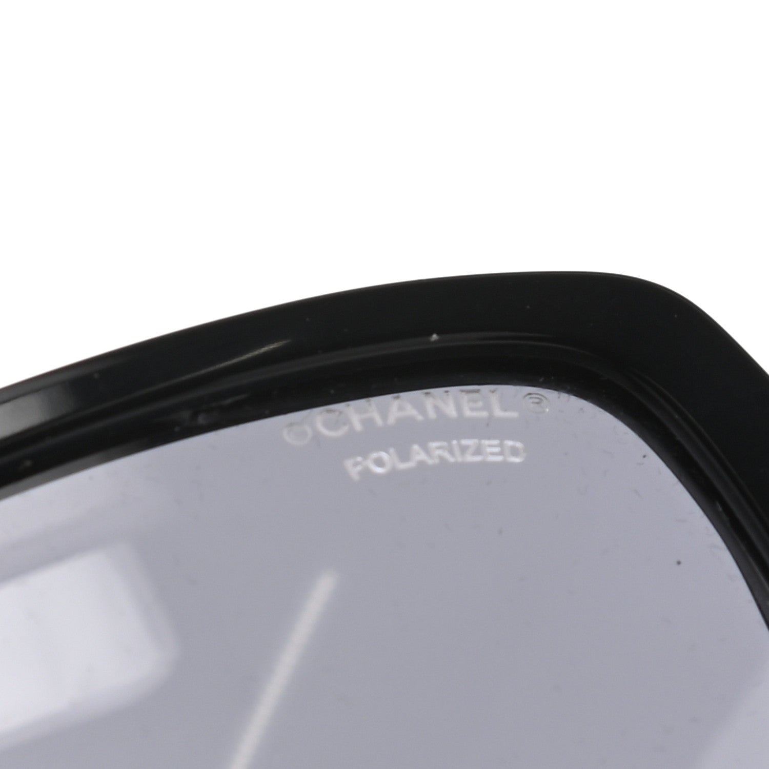 Chanel Acetate Polarized Square Sunglasses 5408 Black 7 of 7