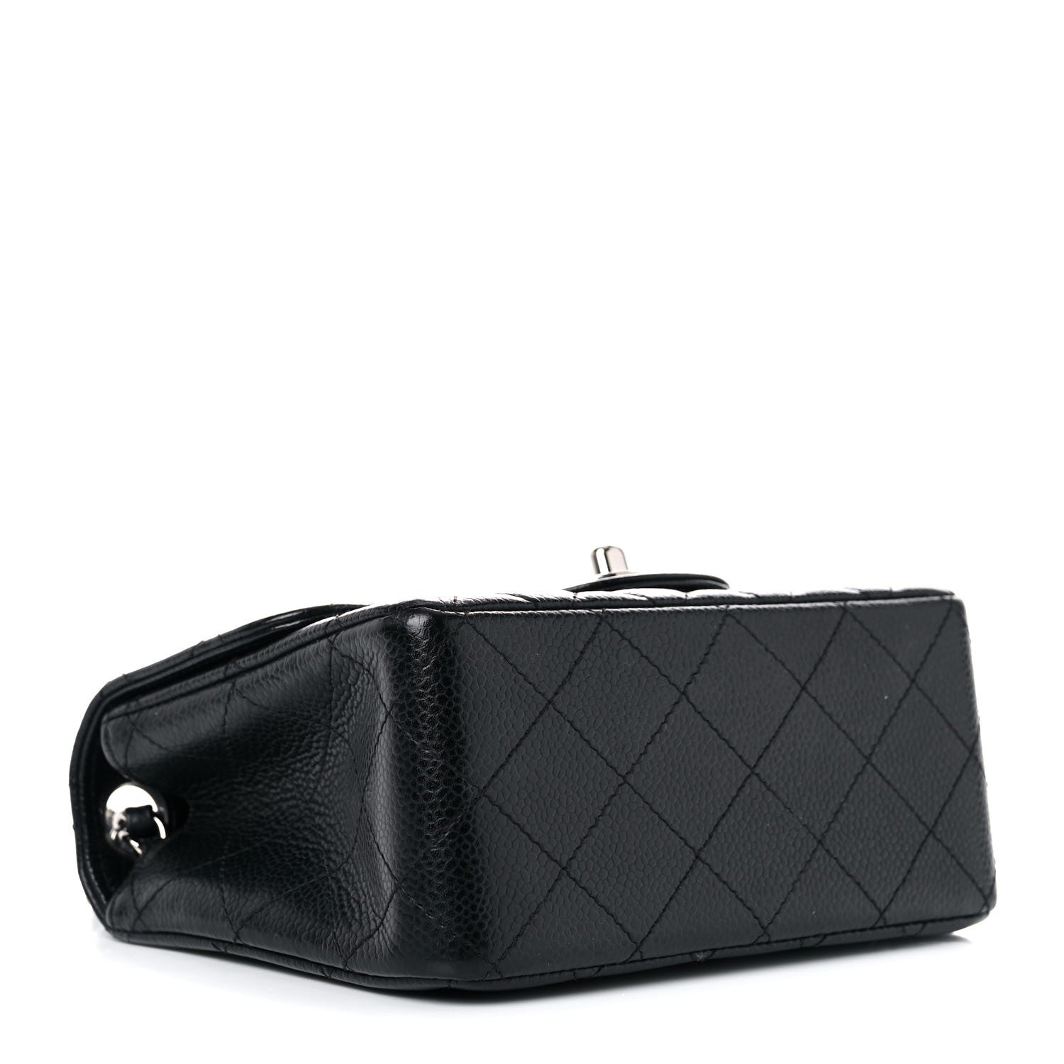 Chanel Caviar Quilted Mini Square Flap Black 4 of 14