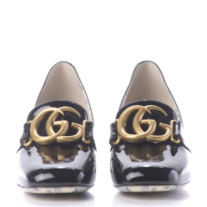 Gucci Vernice GG Victoire 55mm Loafer Pumps 36 Black 2 of 10
