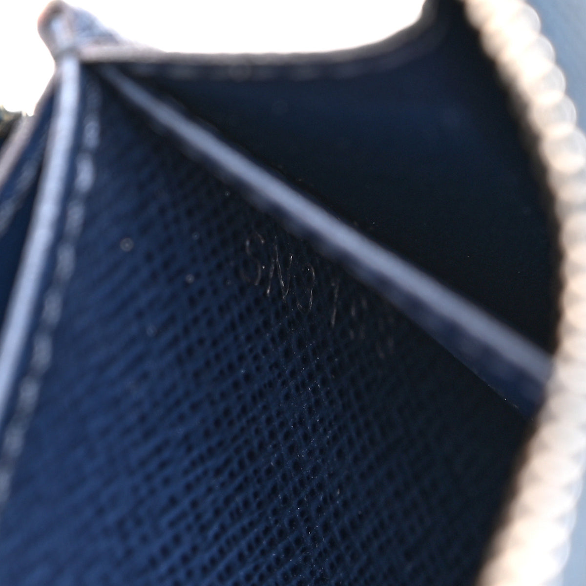 Epi Zippy Coin Purse Indigo