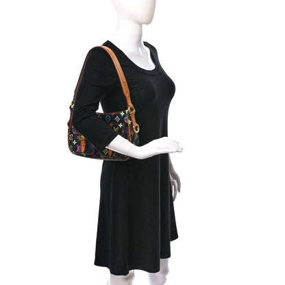 Louis Vuitton Monogram Multicolor Lodge PM Black 2 of 13