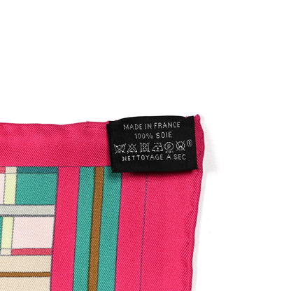 Hermes Silk Voltes Et Pirouettes Scarf 90 3 of 6