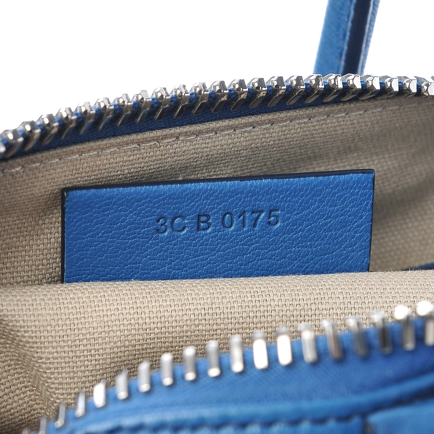 Givenchy Sugar Goatskin Mini Antigona Electric Blue 7 of 7